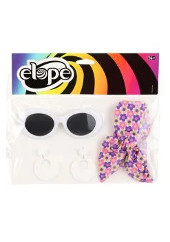 Yiwu Yujie Imp & Exp Co. Ltd Womens 1960's Mod Fashion Accessory Kit -Scarves Sales 2023 1960s accessory kit alt 7