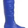 Ellie Adult Blue Superhero Boots -Scarves Sales 2023 adult blue superhero boots