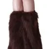 Fun Costumes Adult Brown Furry Boot Covers -Scarves Sales 2023 adult brown furry boot covers