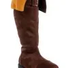 DG Summit Men's Chosen Hero Brown Boots -Scarves Sales 2023 adult chosen hero boots