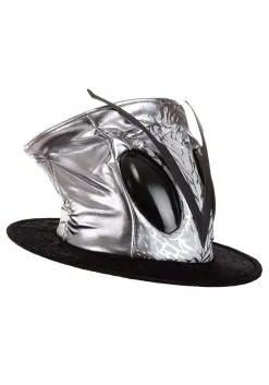 Elope Silver Ovo Top Hat For Adults -Scarves Sales 2023 adult ovo top hat alt 5