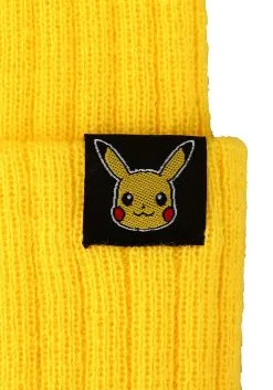 Bioworld Merchandising / Independent Sales Adult Pokémon Pikachu 3D Cosplay Cuff Beanie -Scarves Sales 2023 adult pokemon pikachu 3d cosplay cuff beanie alt 2