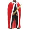 Fun World Red King Cape And Crown Adult Set -Scarves Sales 2023 adult red king cape and crown set