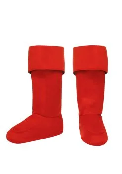 Fun Costumes Adult Red Superhero Boot Covers