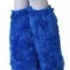 Fun Costumes Adult Royal Blue Furry Boot Covers -Scarves Sales 2023 adult royal blue furry boot covers