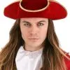 Elope Rum Pirate Red Costume Hat For Adults -Scarves Sales 2023 adult rum pirate red hat