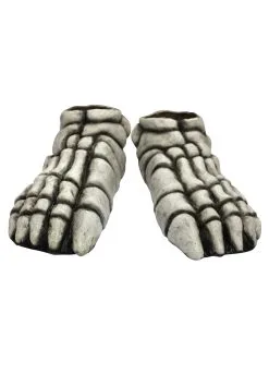 Ghoulish Productions Adult Skeleton Feet White