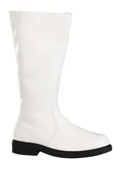 Eternal Union Tall White Boots For Adults
