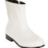 DG Summit White '70s Costume Boots For Adults -Scarves Sales 2023 adult white 70s boots