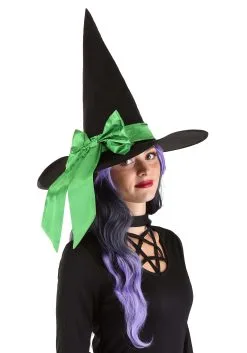 Boloparty Custom Color Witch Hat For Adults -Scarves Sales 2023 adults custom color witch hat alt 5