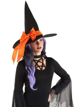 Boloparty Custom Color Witch Hat For Adults -Scarves Sales 2023 adults custom color witch hat alt 6
