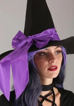 Boloparty Custom Color Witch Hat For Adults -Scarves Sales 2023 adults custom color witch hat alt 8