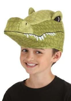 Elope Plush Alligator Costume Hat -Scarves Sales 2023 alligator plush hat alt 1