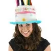 Elope Adult Birthday Cake Plush Hat 2 Elope Adult Birthday Cake Plush Hat -Scarves Sales 2023 birthday cake plush hat update