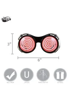 Elope Black & Red | X-Ray Goggles -Scarves Sales 2023 black red x ray goggles alt 4