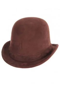 Elope Brown Derby Top Hat -Scarves Sales 2023 brown derby hat alt 2