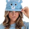 Elope Care Bears Grumpy Bear Fuzzy Cap -Scarves Sales 2023 care bears grumpy bear fuzzy cap