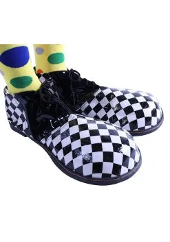 KBW Checkered Jumbo Clown Shoe