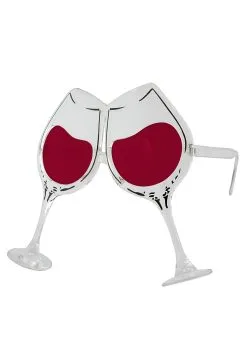 Elope Clear/Rose Wine Goblet Eyeglasses -Scarves Sales 2023 clear rose wine goblet eyeglasses alt 2