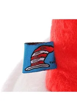 Elope Deluxe Cat In The Hat Plush Velboa Costume Hat -Scarves Sales 2023 deluxe cat in the hat plush velboa hat alt 2