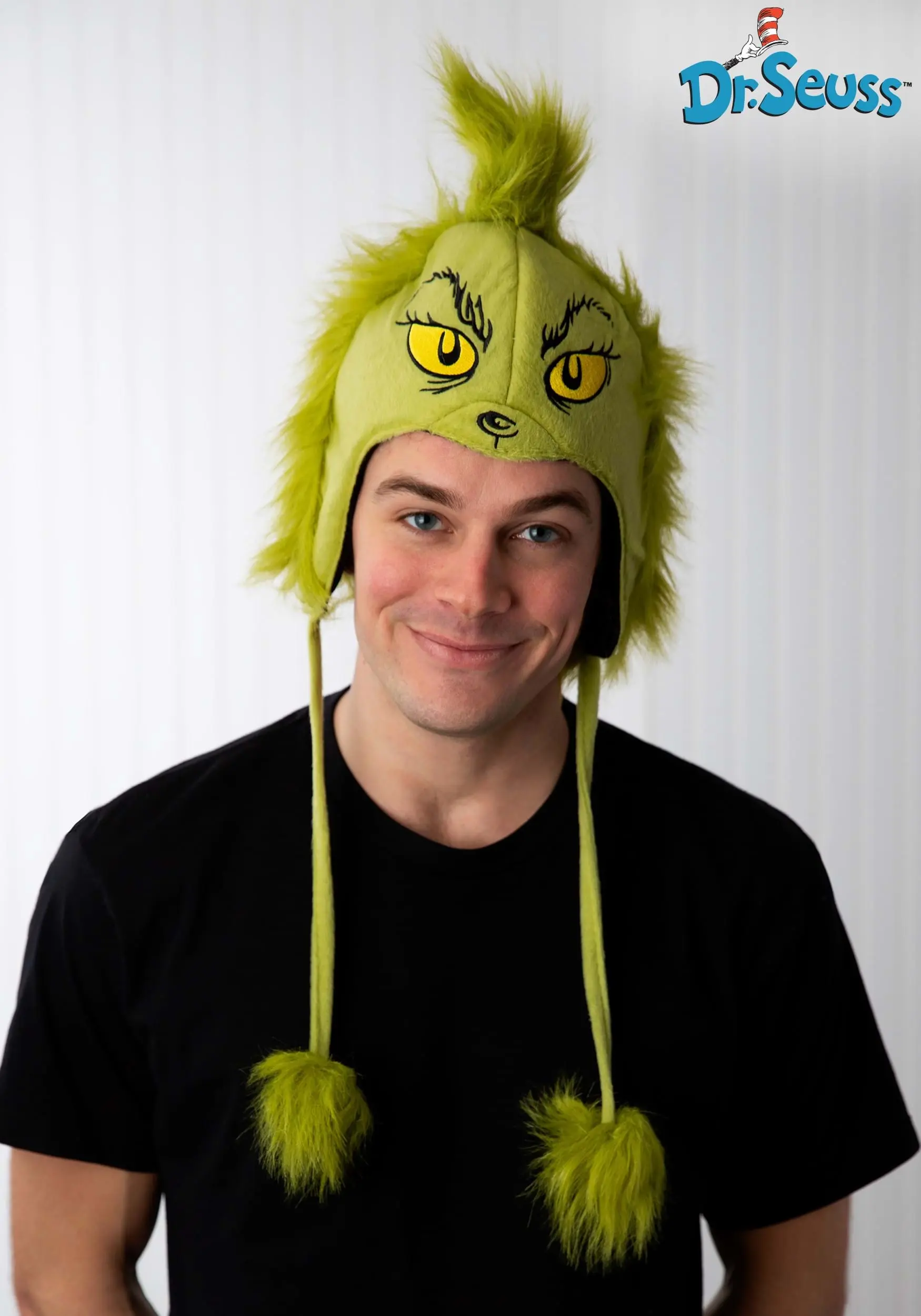 Elope Deluxe Grinch Hoodie Hat 3 Elope Deluxe Grinch Hoodie Hat