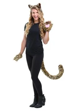 Fun Costumes Deluxe Leopard Kit 5 Fun Costumes Deluxe Leopard Kit -Scarves Sales 2023 deluxe leopard kit 1