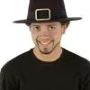 Elope Deluxe Brown Pilgrim Costume Hat 1 Elope Deluxe Brown Pilgrim Costume Hat -Scarves Sales 2023 deluxe pilgrim hat