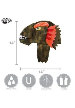 Elope Dilophosaurus Sprazy Toy Hat -Scarves Sales 2023 dilophosaurus sprazy toy hat alt 8