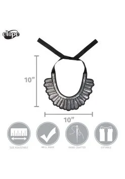 Elope Dissent Justice Sparking Collar -Scarves Sales 2023 dissent justice collar alt 4