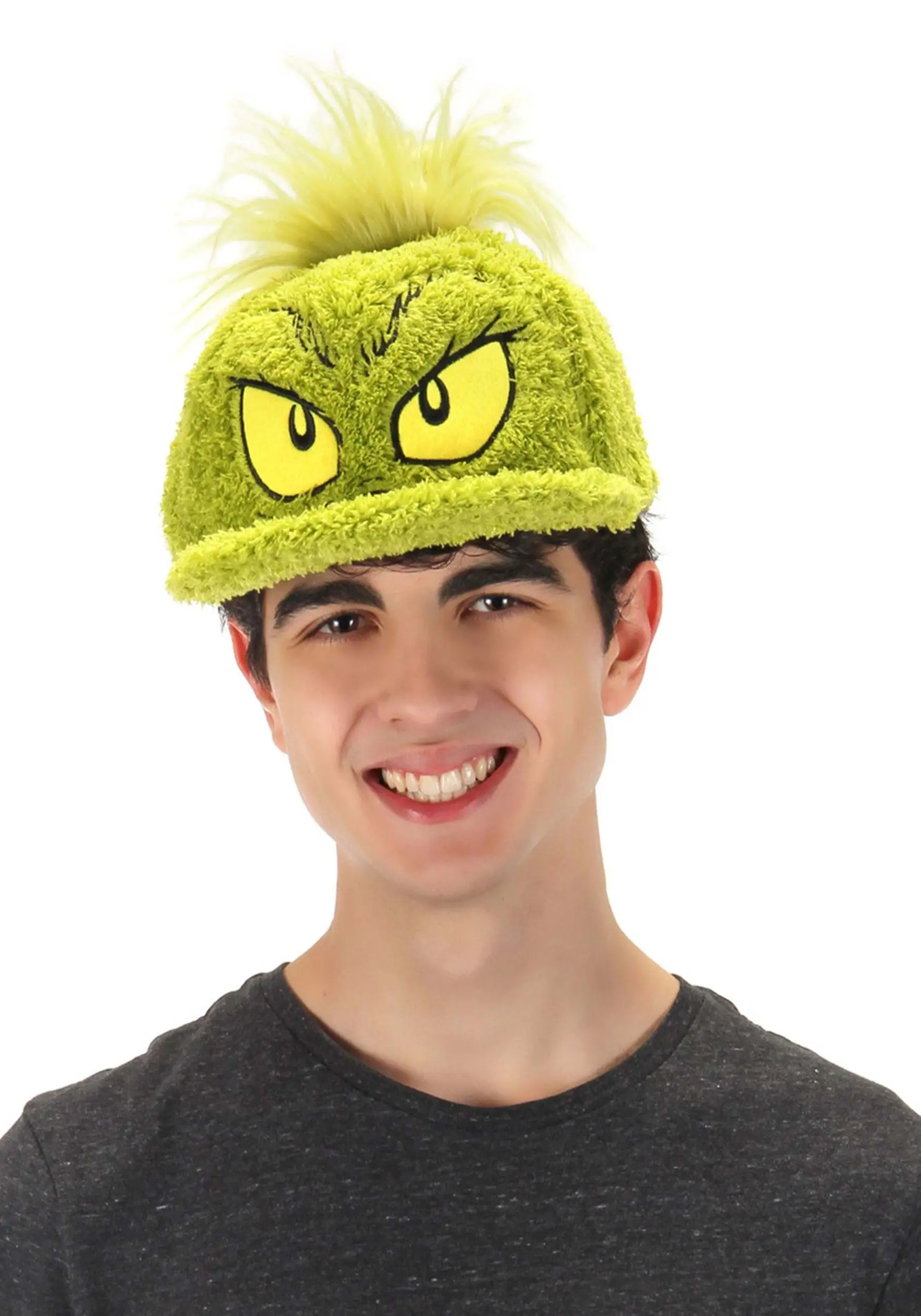 Elope Dr. Seuss Grinch Fuzzy Cap 5 Elope Dr. Seuss Grinch Fuzzy Cap - Image 3