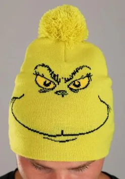 Elope Dr. Seuss How The Grinch Stole Christmas Knit Hat -Scarves Sales 2023 dr seuss grinch knit hat alt 2
