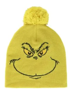 Elope Dr. Seuss How The Grinch Stole Christmas Knit Hat -Scarves Sales 2023 dr seuss grinch knit hat alt 3