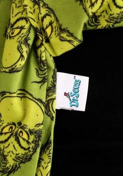 Elope Dr. Seuss The Grinch Jersey Scarf For Women 9 Elope Dr. Seuss The Grinch Jersey Scarf For Women -Scarves Sales 2023 dr seuss the grinch jersey scarf alt 2