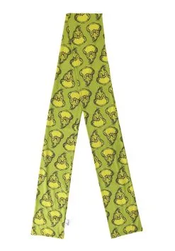 Elope Dr. Seuss The Grinch Jersey Scarf For Women 10 Elope Dr. Seuss The Grinch Jersey Scarf For Women -Scarves Sales 2023 dr seuss the grinch jersey scarf alt 3
