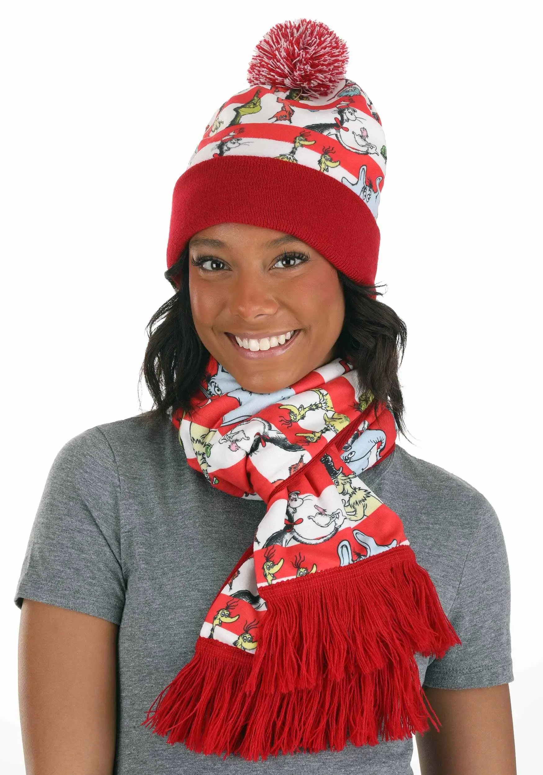 Nanjing Sylva International Trading Co. Ltd Dr. Seuss Winter Hat & Scarf Kit 4 Nanjing Sylva International Trading Co. Ltd Dr. Seuss Winter Hat & Scarf Kit - Image 2