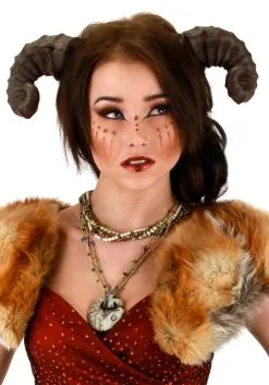 Elope Brown Dragon Horns