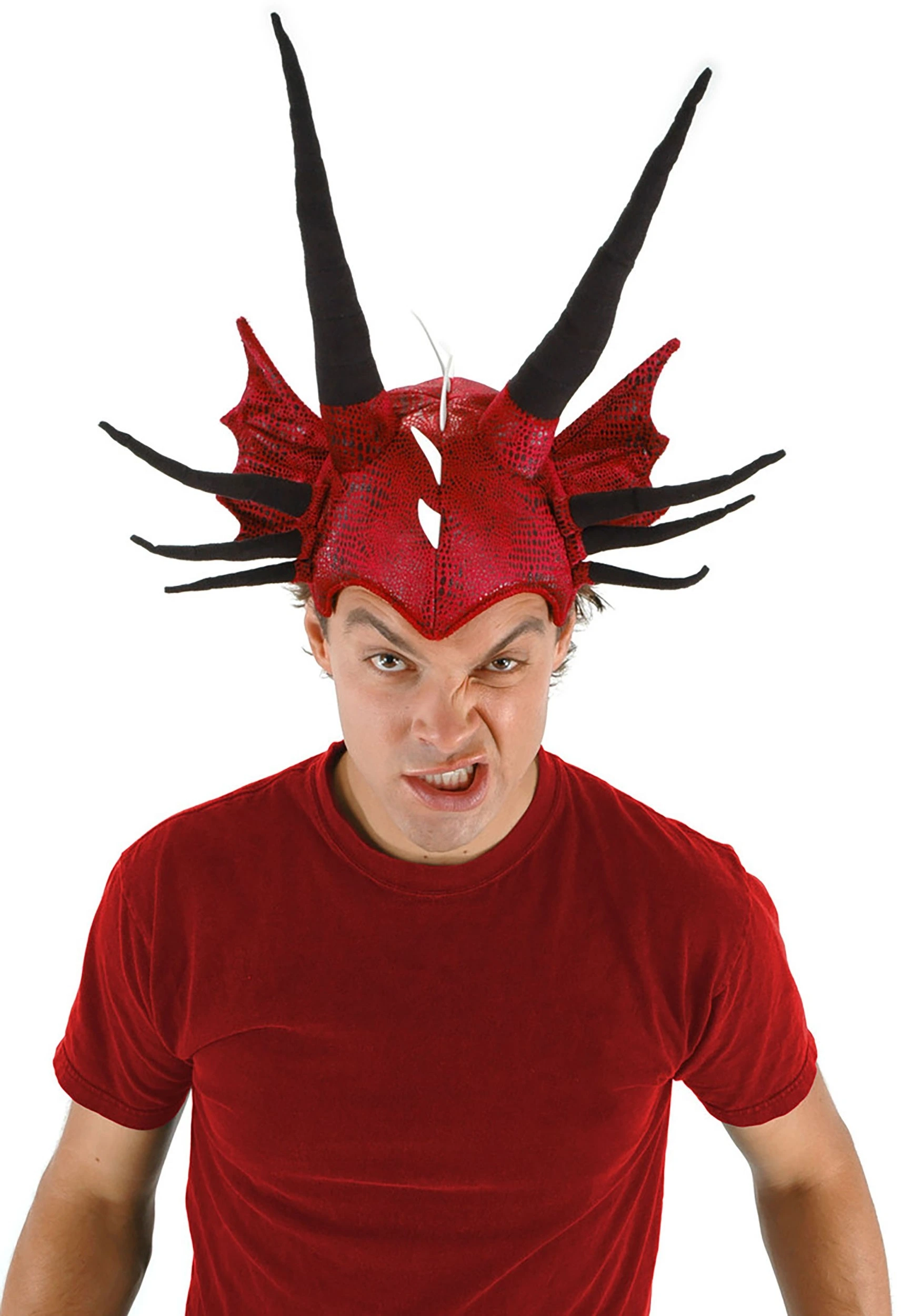 Elope Soft Horned Dragon Costume Hat Accessory 3 Elope Soft Horned Dragon Costume Hat Accessory