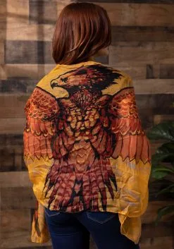 Elope Harry Potter Lightweight Fawkes Wing Scarf -Scarves Sales 2023 fawkes lightweight wing scarf alt 3