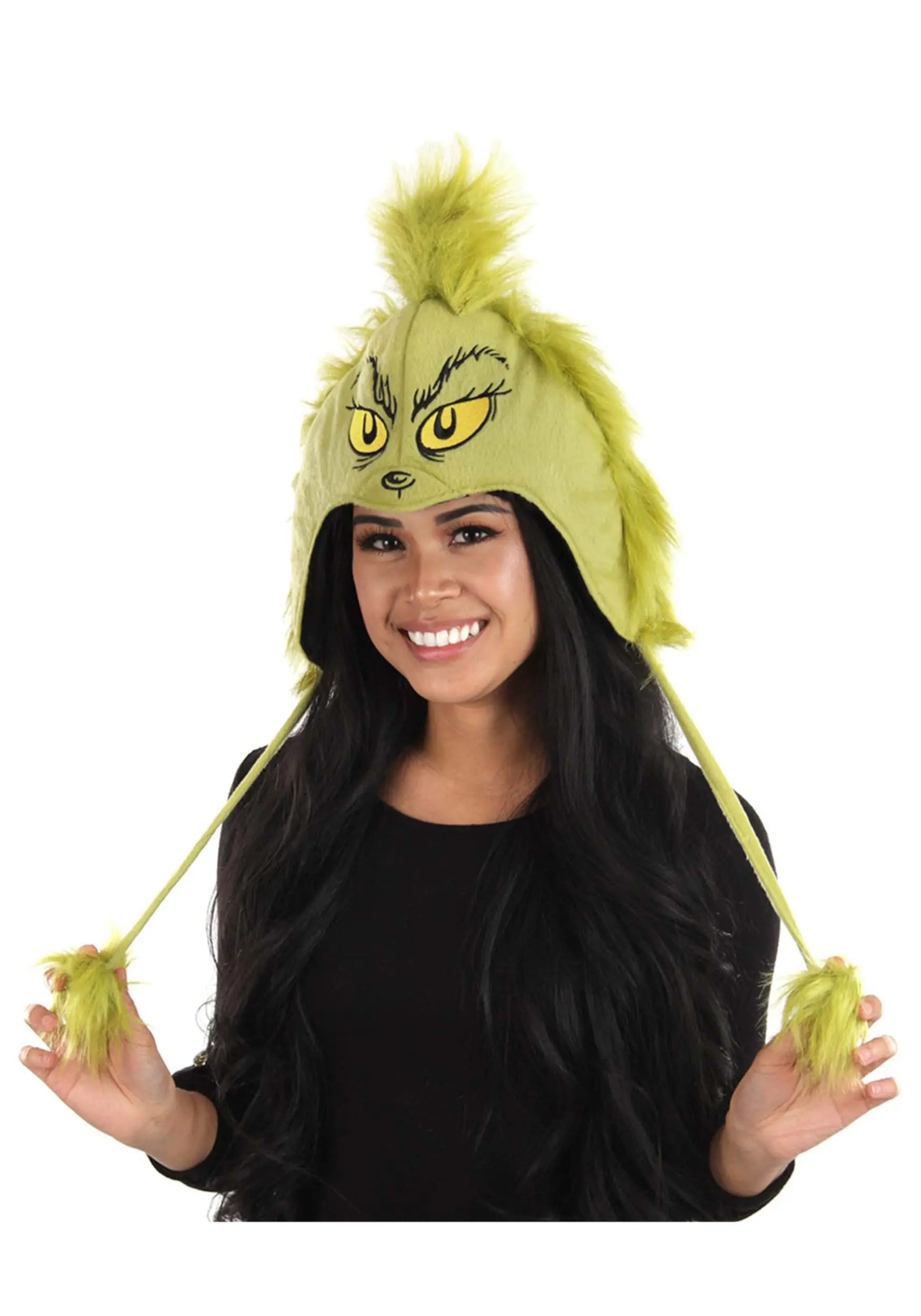 Elope Deluxe Grinch Hoodie Hat 5 Elope Deluxe Grinch Hoodie Hat - Image 3