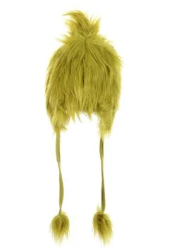 Elope Deluxe Grinch Hoodie Hat 14 Elope Deluxe Grinch Hoodie Hat -Scarves Sales 2023 green grinch character hoodie alt 5