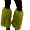 Elope Grinch Fuzzy Leg Warmers -Scarves Sales 2023 grinch fuzzy leg warmers
