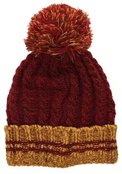 Elope Heathered Pom Beanie Gryffindor -Scarves Sales 2023 gryffindor heathered pom beanie alt 4