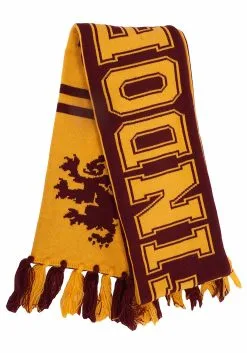 Scarves Sales 2023 -Scarves Sales 2023 gryffindor reversible knit scarf alt 1