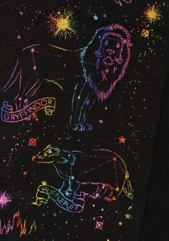Elope Knit Scarf Hogwarts House Emblem Constellations -Scarves Sales 2023 hogwarts house emblem constellations knit scarf alt 2