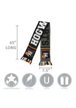 Elope Hogwarts Winter Reversible Knit Scarf -Scarves Sales 2023 hogwarts reversible knit scarf alt 3