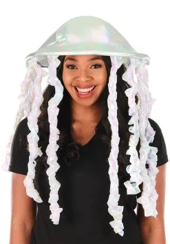 Elope Holographic Jellyfish Soft Hat -Scarves Sales 2023 holographic jellyfish plush hat