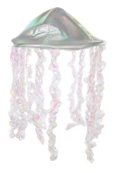 Elope Holographic Jellyfish Soft Hat -Scarves Sales 2023 holographic jellyfish plush hat alt 2