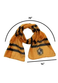 Elope Hogwarts Hufflepuff Lightweight Scarf -Scarves Sales 2023 hufflepuff lightweight scarf alt 2