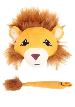 Elope Plush Lion Headband & Tail Kit -Scarves Sales 2023 lion plush headband tail kit alt 1