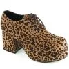 Ellie Leopard Platform Pimp Shoes For Men -Scarves Sales 2023 mens leopard platform pimp shoe
